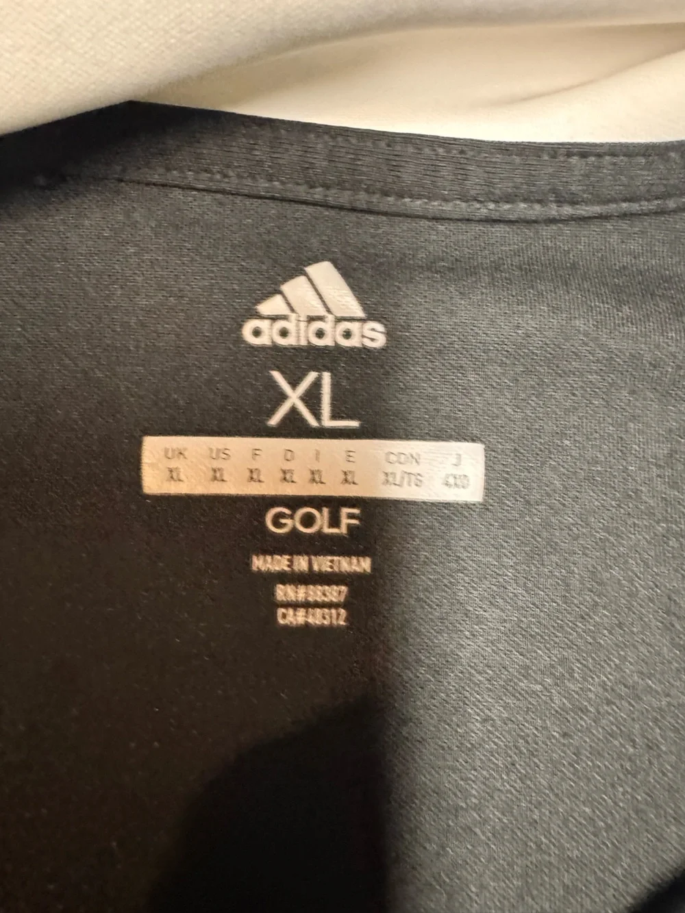 Adidas Men’s Black Golf Polo Shirt